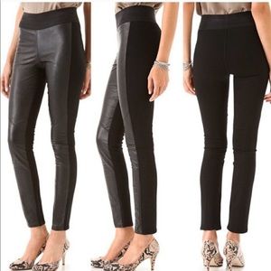 Club Monaco “Tasha” Faux Leather Leggings